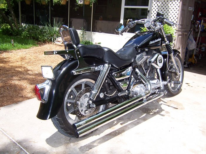 Leif Rubber's FXR with our raked fork cups