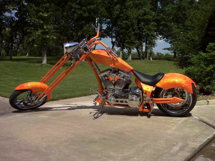 Tim's Bike with our gothic Spike Coil Bracket