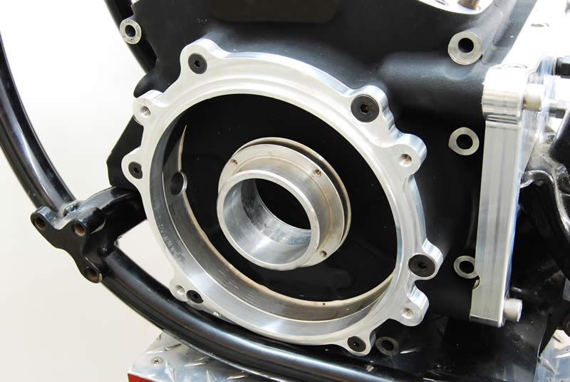 2006+ Twin Cam 96,103,110,120R Motor to EVO Frame Adapter Plate Twin Cam Engine Parts